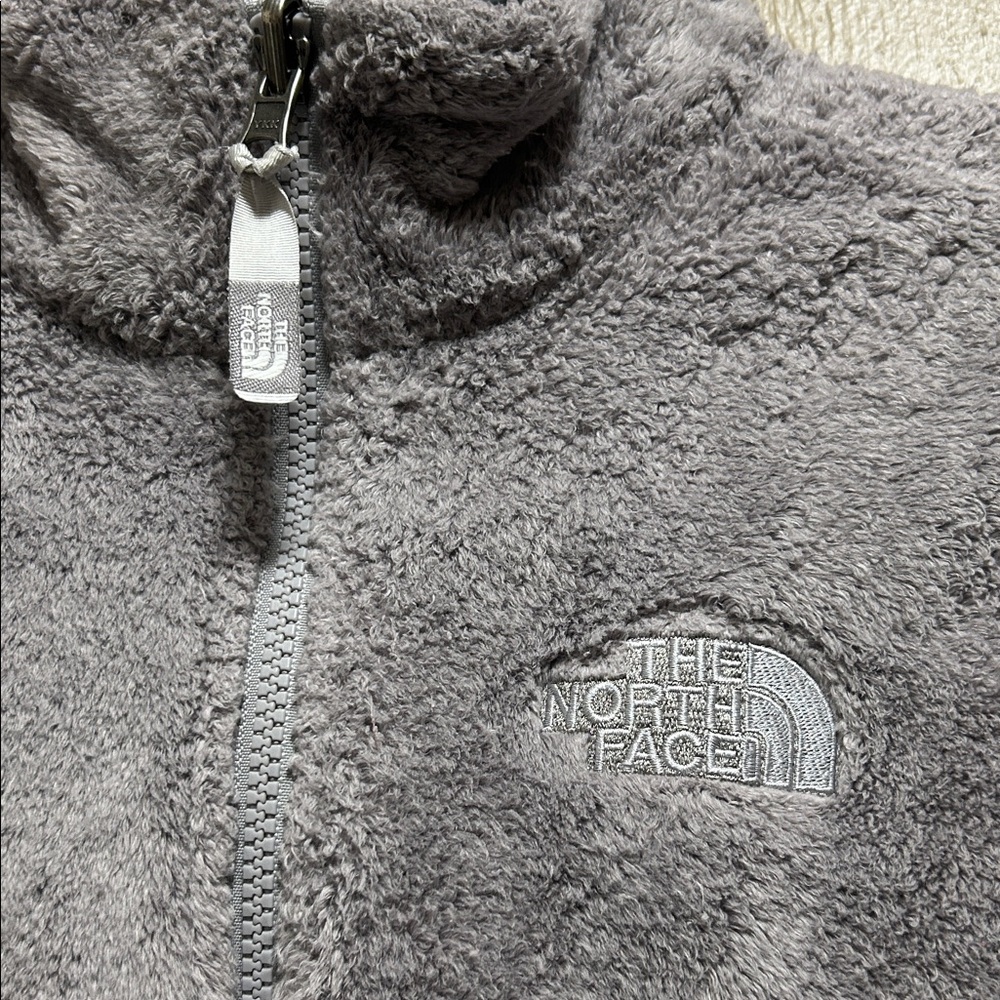 The North Face Women's Soft Gray Teddy Jacket